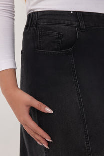 חצאית ג'ינס מקסי