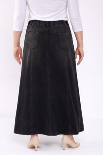 חצאית ג'ינס מקסי